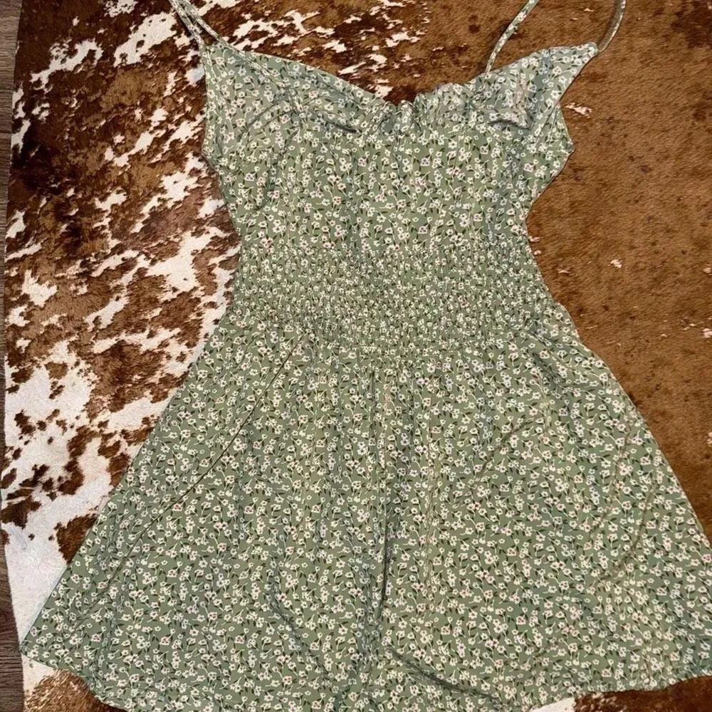 Unbranded Women's Green Playsuit-romper